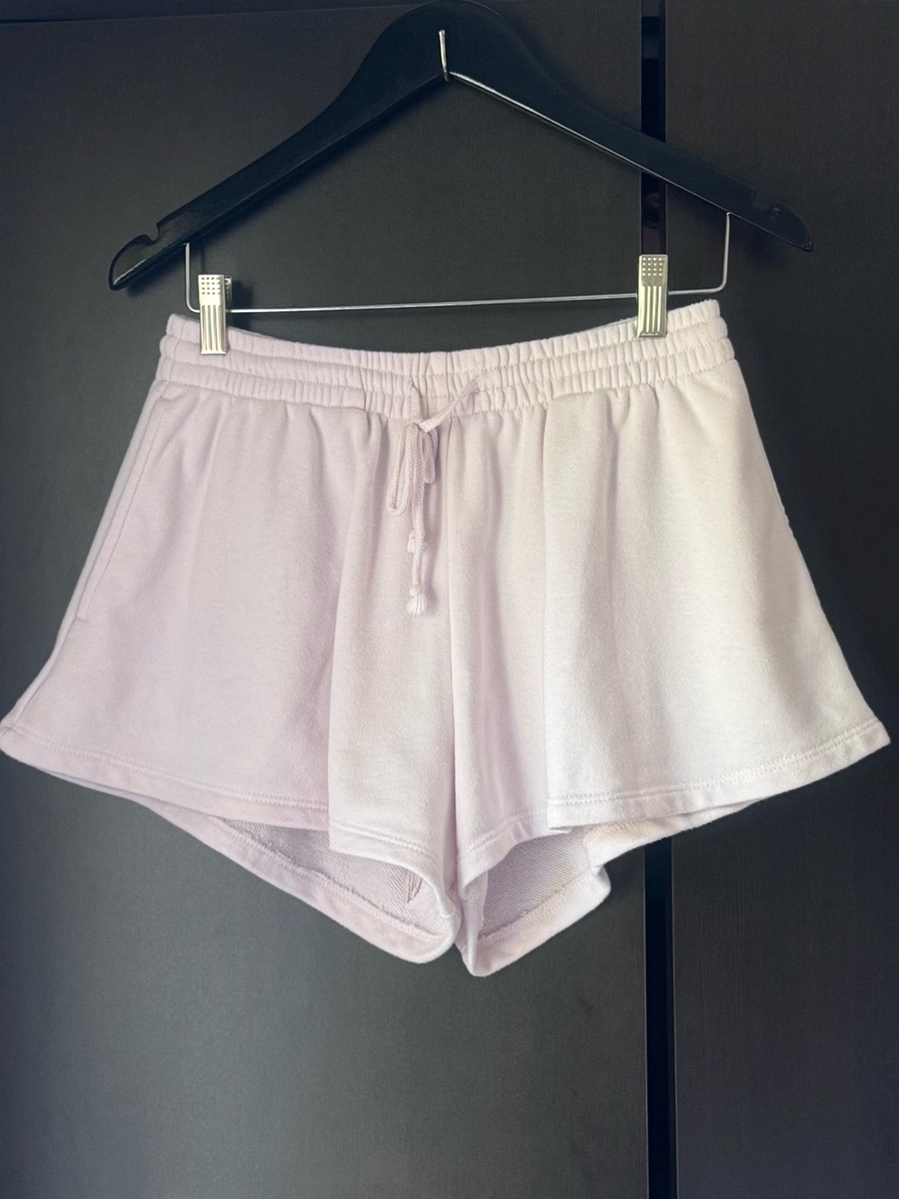 Universal Thread Pink French Terry Flared Pull-On Shorts Small